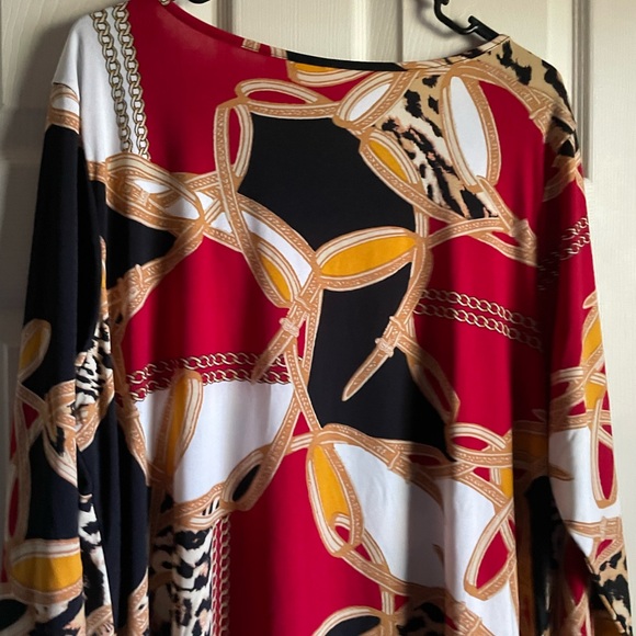 Avenue Studio Size 20 Tunic Pamela Chain Top - Picture 8 of 12